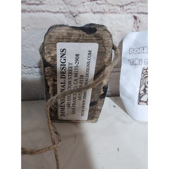 Brady Bunch Cursed Tiki Idol Necklace Greg Peter Bobby TV Prop 70's Hawaii NEW - Picture 3 of 6